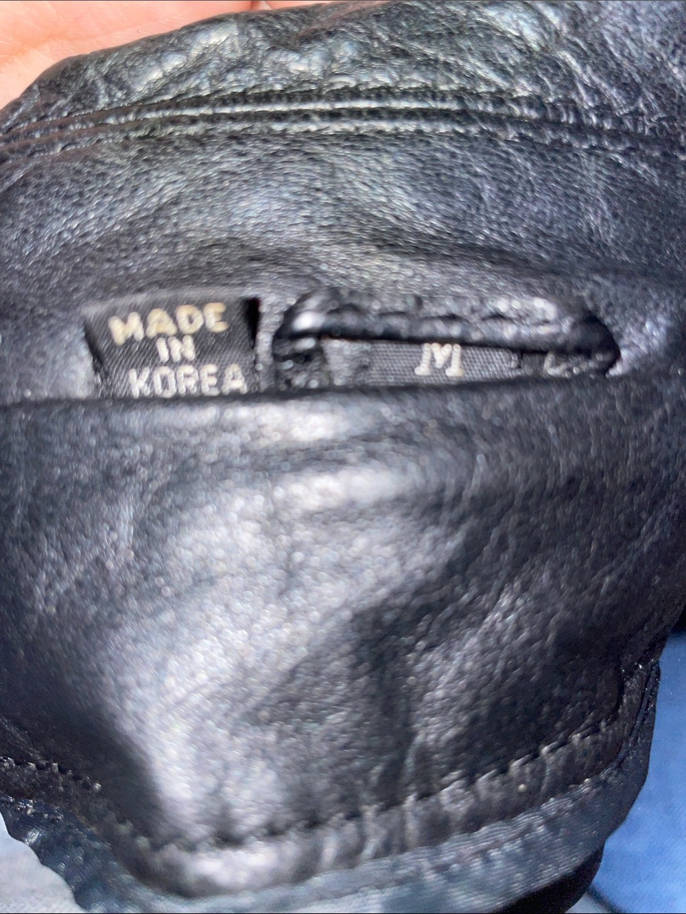Black Leather Biker Jacket - Women's Classic Moto Style - Picture 5 of 8